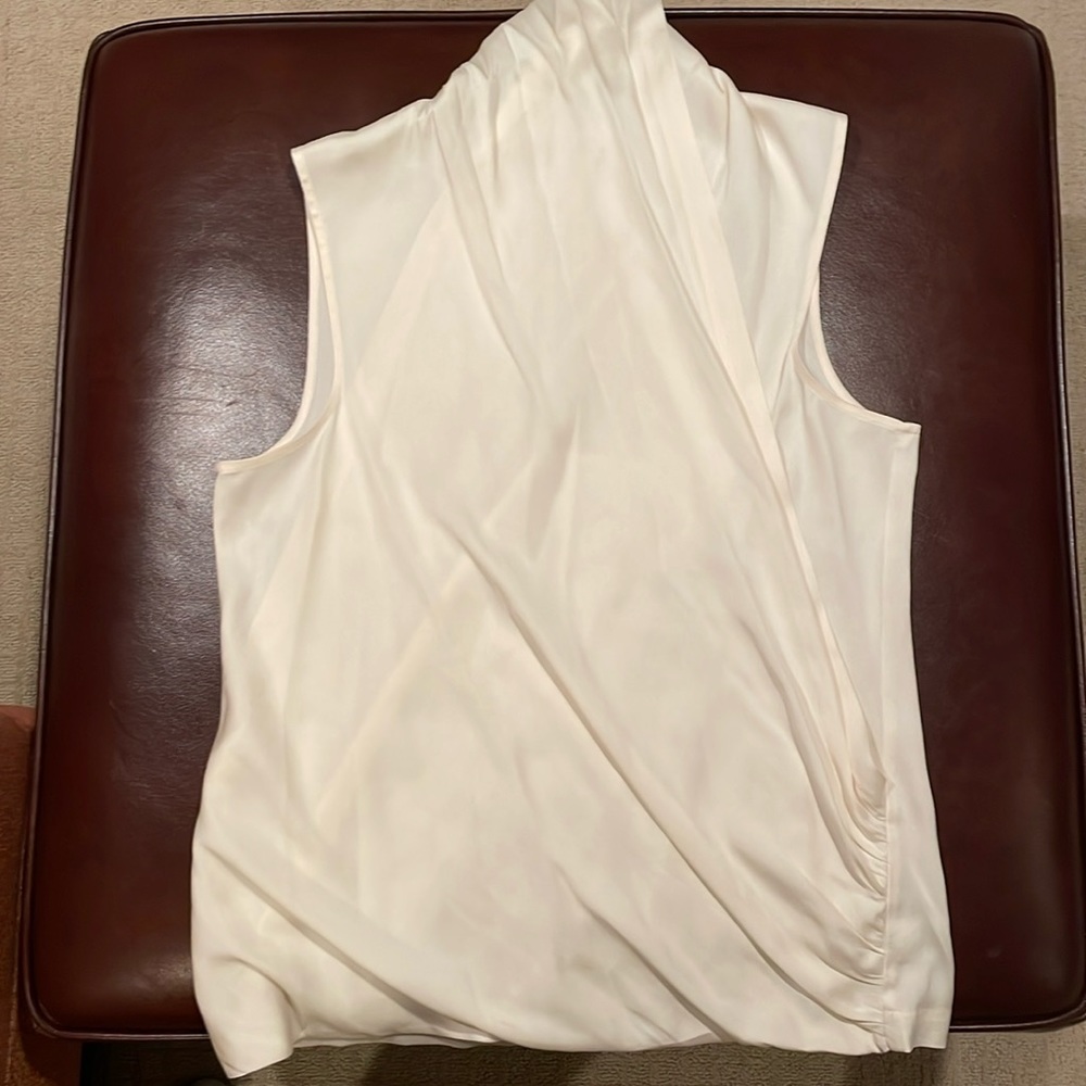 Theory - Cream Women’s Top - Sz Medium